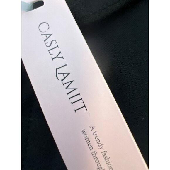 Casly Lamiit Two Piece Set Skort Jacket Tracksuit Matching Set Lounge Tennis Bla - Picture 2 of 12